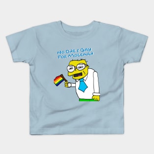 No One's Gay For Moleman Kids T-Shirt